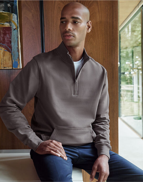 M21 1/4 Zip Pique Sweatshirt