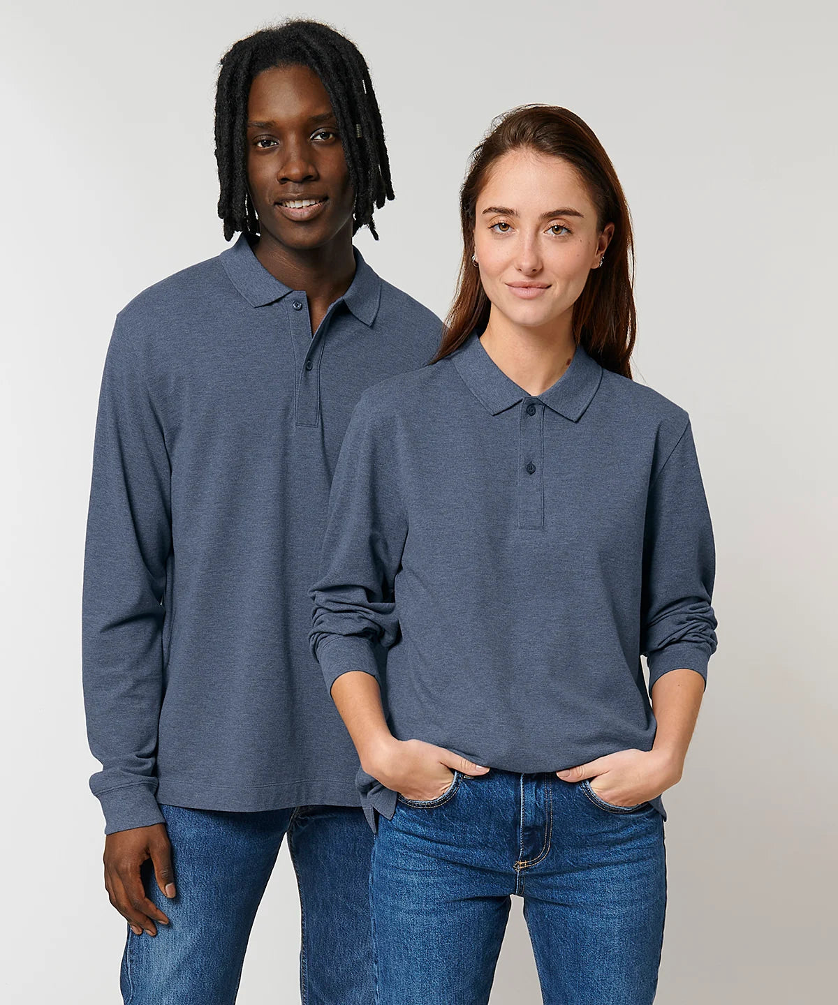 M21 Prepster Long Sleeve Unisex Polo