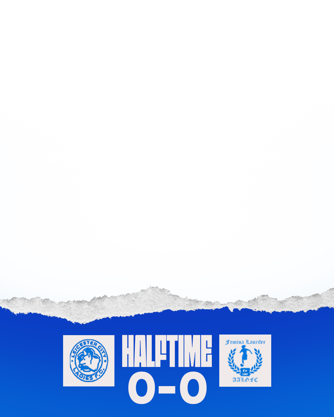 Half Time Graphic