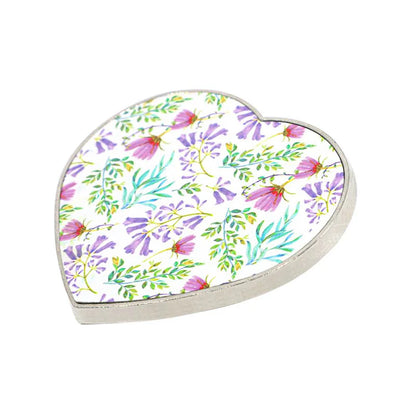 Metal Heart Fridge Magnet