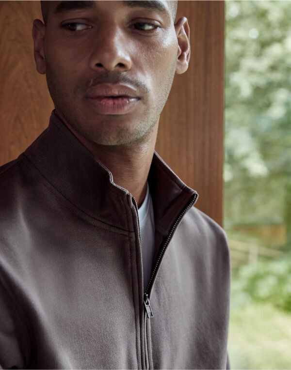 M21 1/4 Zip Pique Sweatshirt